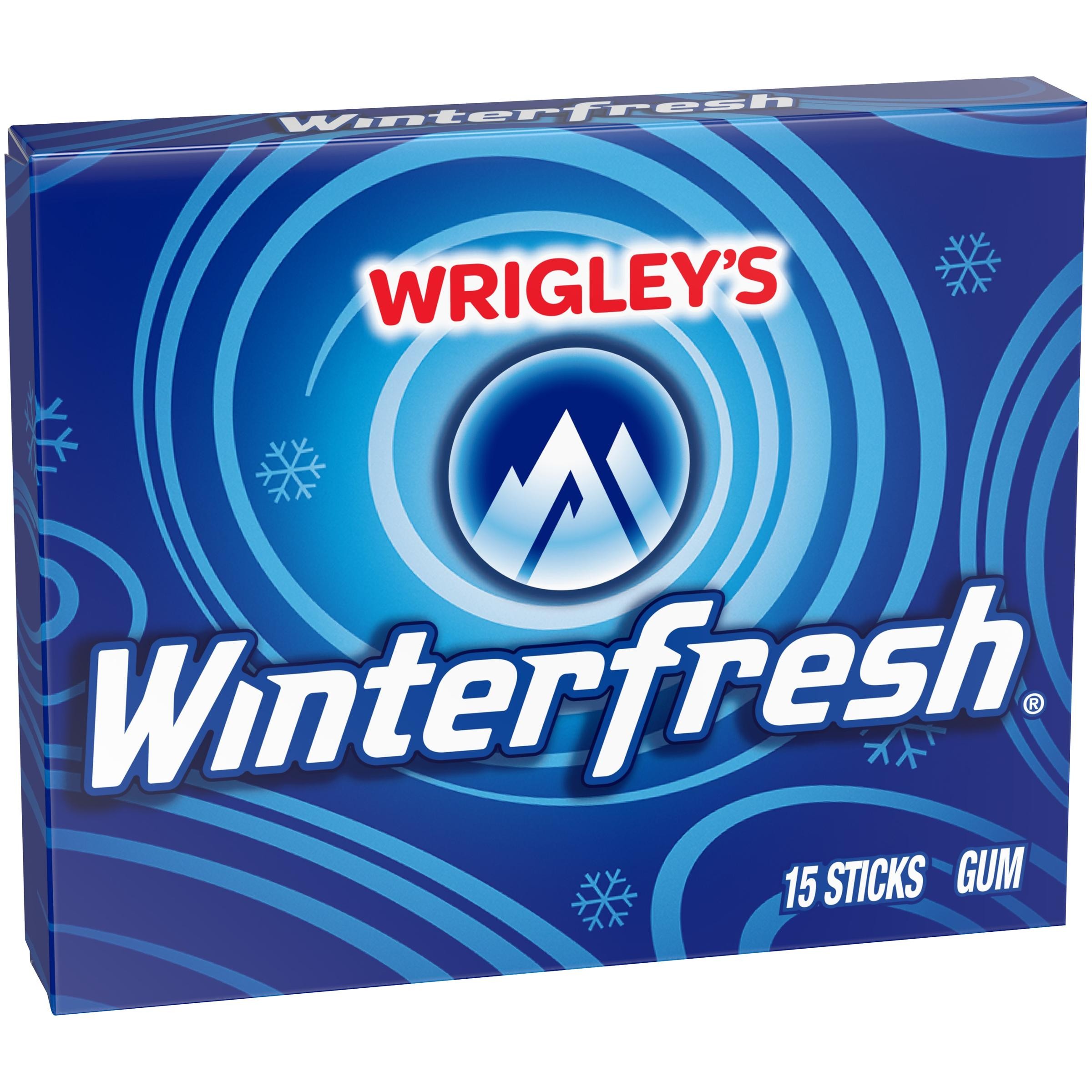 Wrigley S  Winterfresh  Chewing Gum  15 Piece Single Pack
