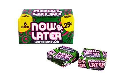 Now & Later - Strawberry - 0.93 Oz Pkg - 6-pack