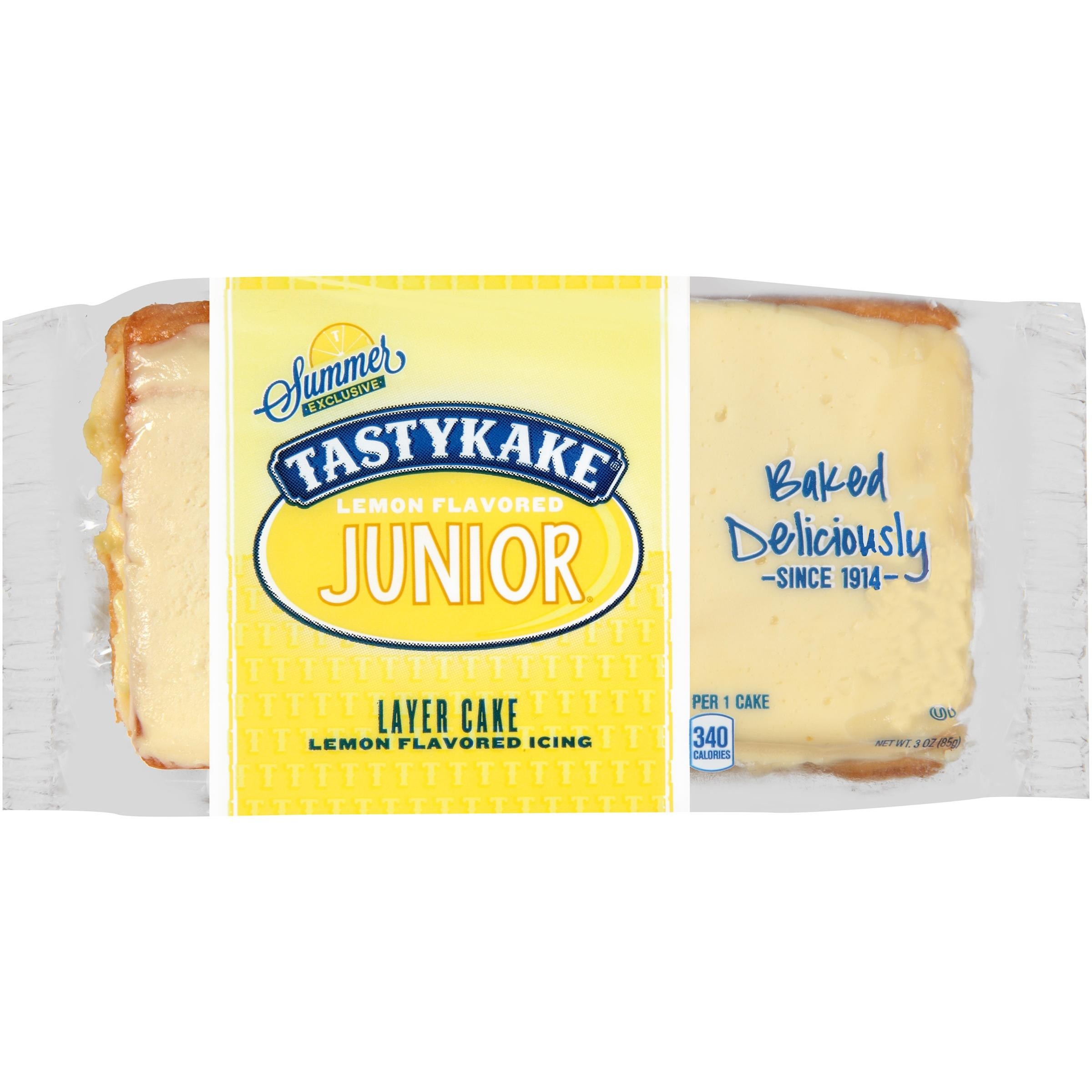 TastykakeÂ® Lemon Flavored JuniorÂ® 3 Oz. Pack