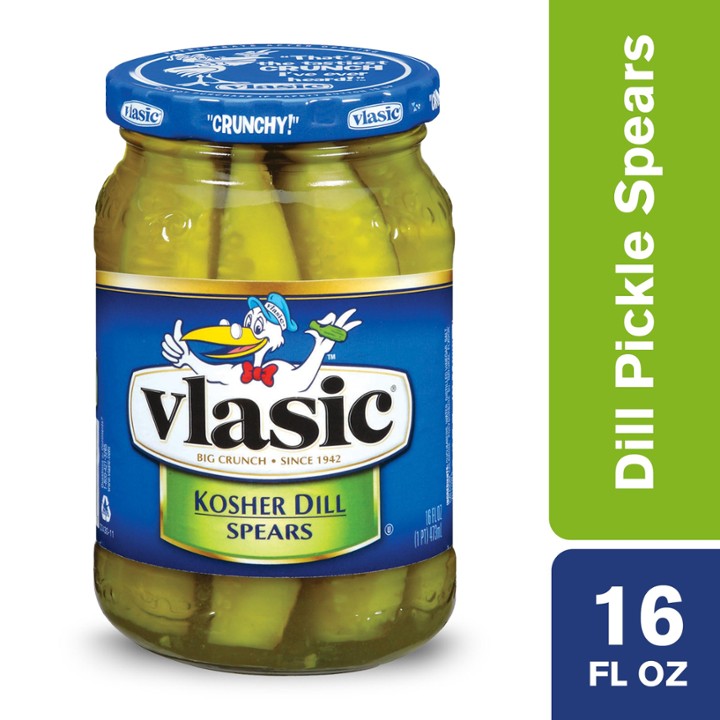 Vlasic Kosher Dill Pickle Spears 16oz