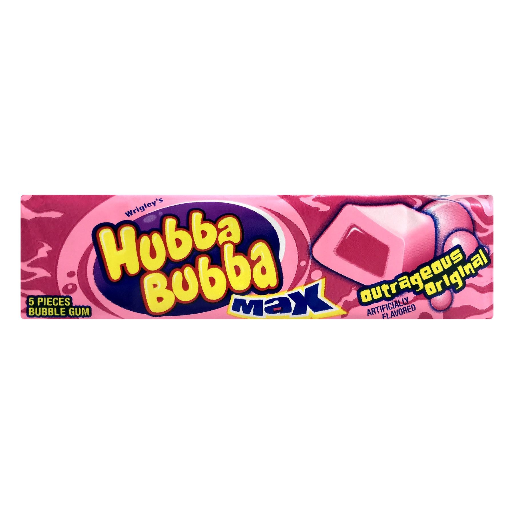 Hubba Bubba Max Outrageous Original Gum 5ct