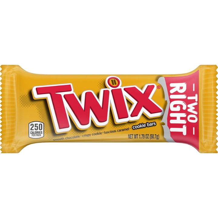Twix Caramel Full Size Chocolate Cookie Candy Bars - 1.79 Oz Bar