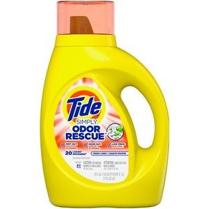 Tide Simply Odor Rescue Liquid Laundry Detergent, Fresh Linen, 31 Fl Oz 20 Loads - 31 Oz