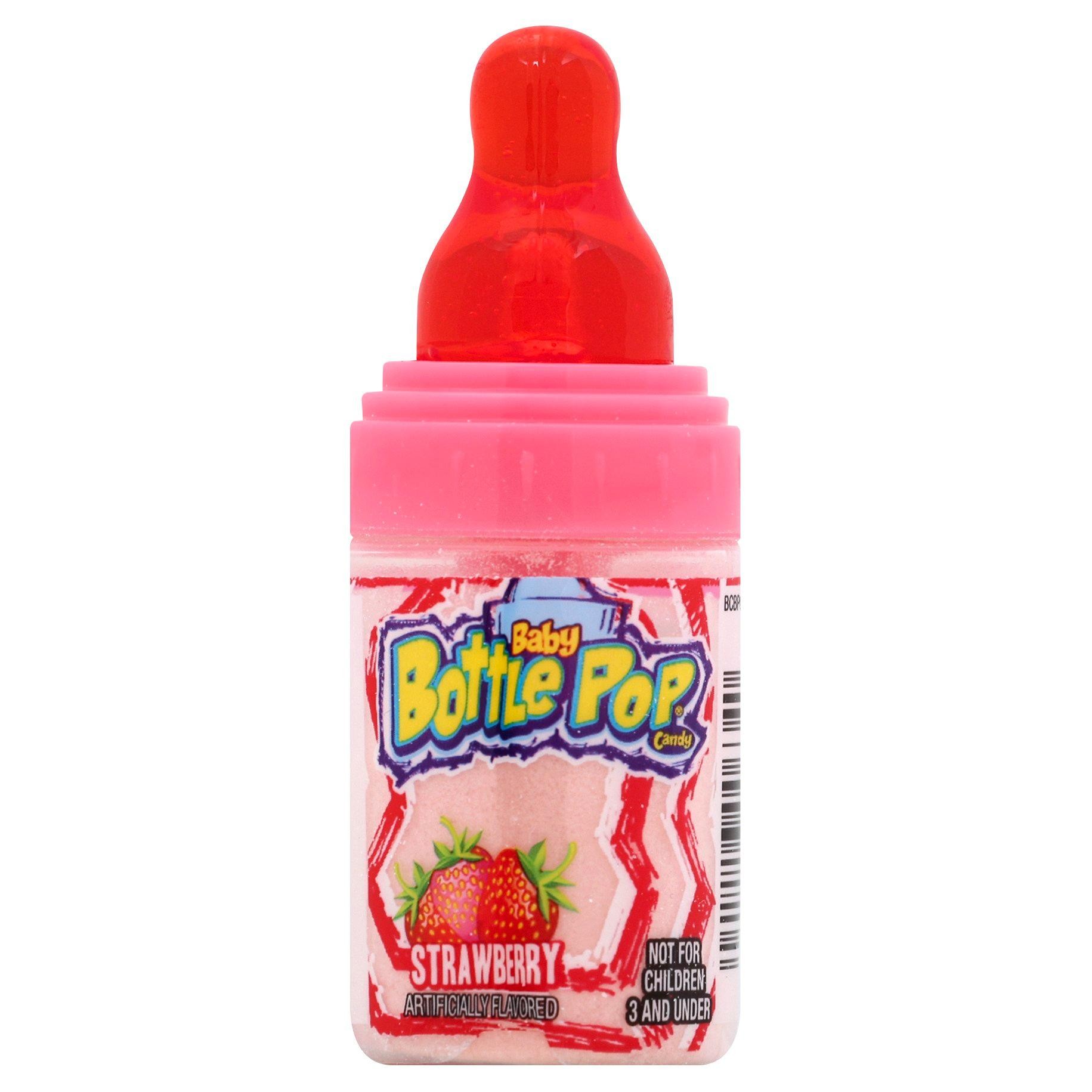 Baby Bottle Pop Original Candy Lollipops with Dipping Powder  Assorted Flavors  1.1 Oz