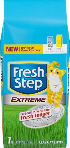 Fresh Step Non-Clumping Premium Cat Litter with Febreze Freshness, Scented - 7 Lb