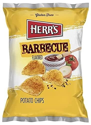 Herr's Barbecue Potato Chips, 7.75 Ounce (Pack of 12 Bags)