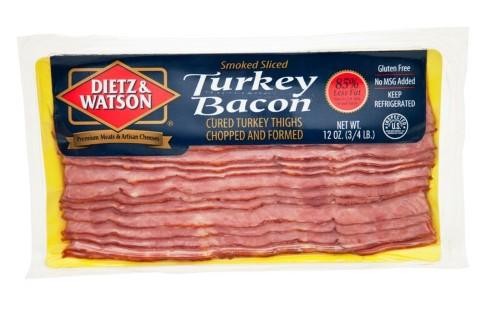 Smoked Sliced Turkey Bacon
