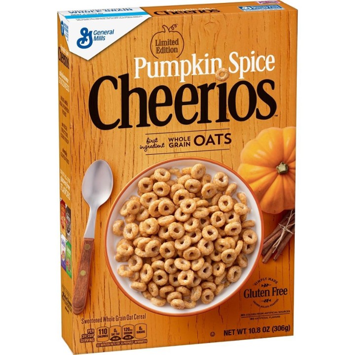 Cheerios Pumpkin Breakfast Cereal - 10.8oz - General Mills