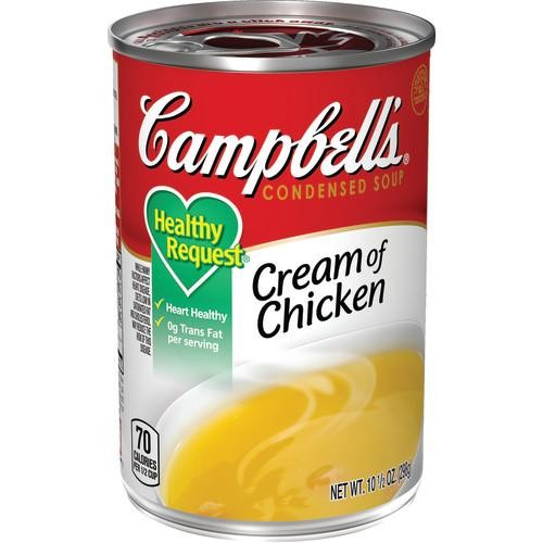 Campbell's Healthy Request Cream of Chicken Condensed Soup - 10.5 Oz