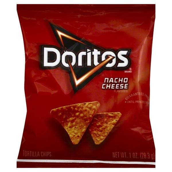 Doritos Nacho Cheese Tortilla Chips 1 Oz. Bag