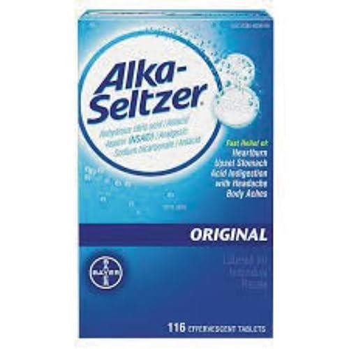 Alka-Seltzer Effervescent Tablets, Original, 116 Ct (1)