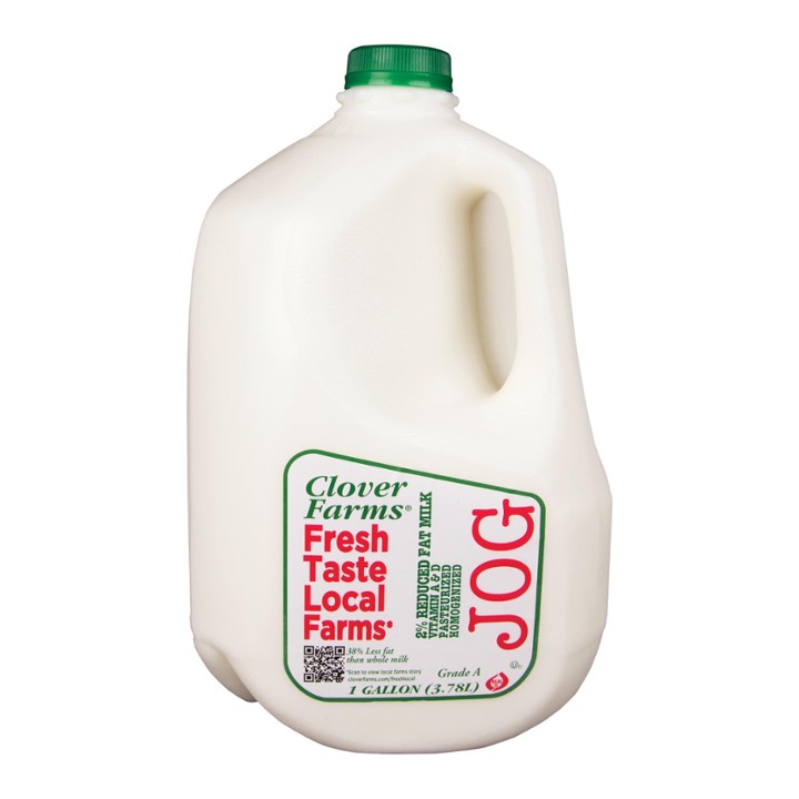 Clover Farms Farmers 2% Reduced Fat Milk, 1 Gallon