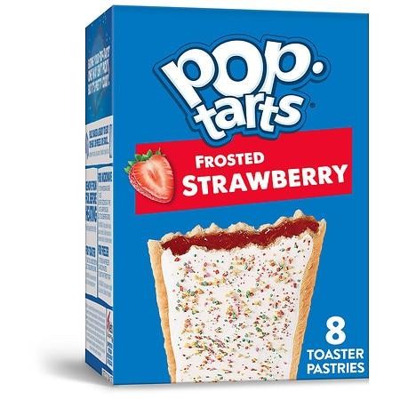 Pop Tarts Toaster Pastries, Frosted Strawberry Frosted Strawberry - 13.5 Oz