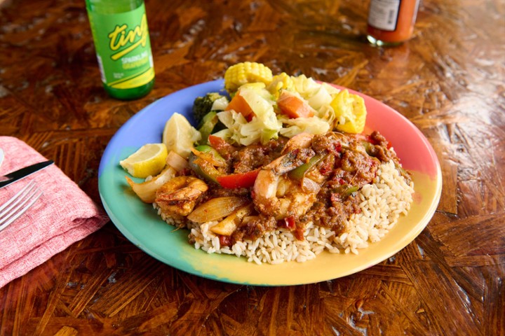 Cuban Creole Shrimp