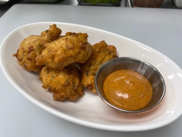 Shrimp + Corn Fritters