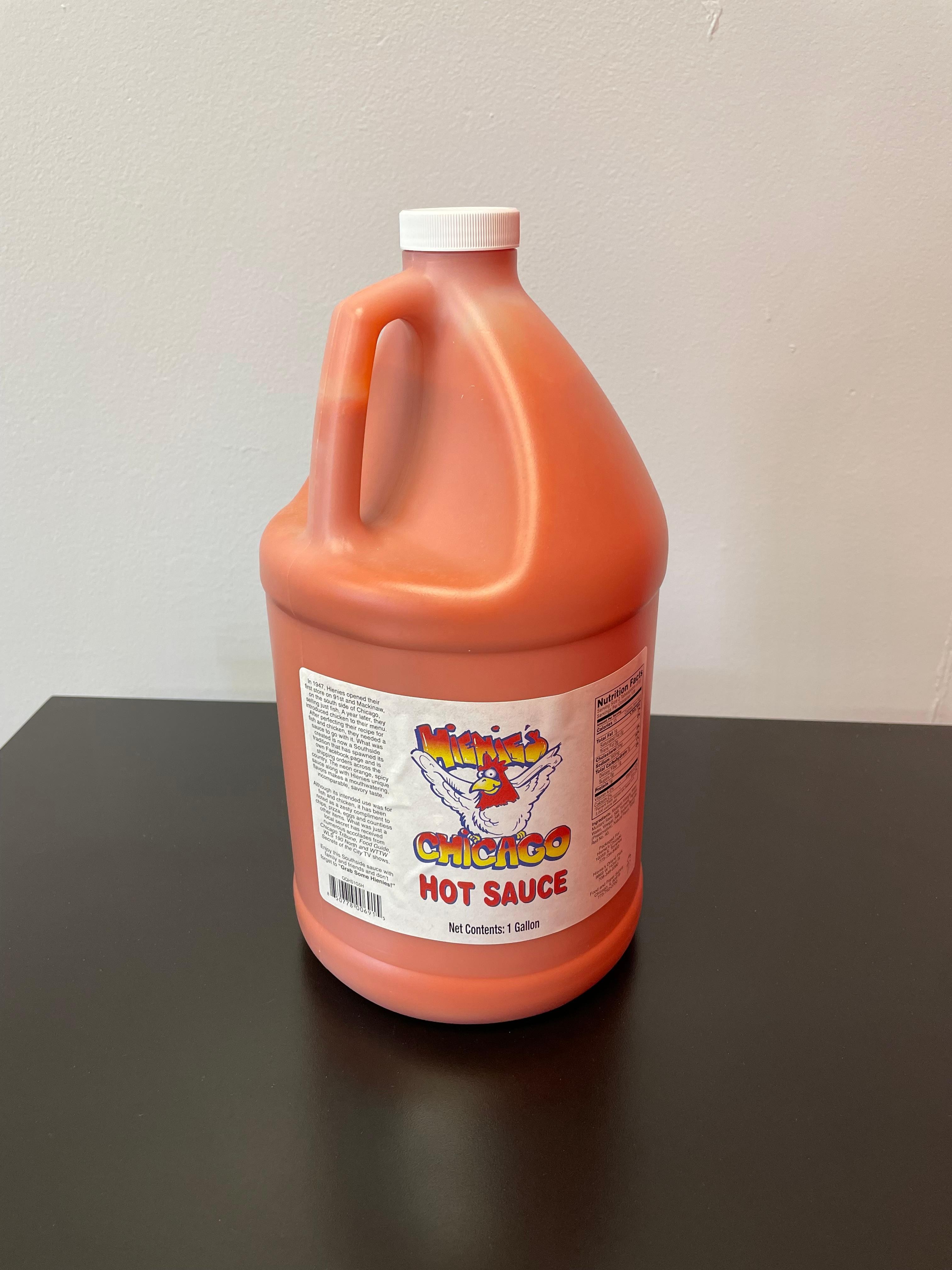 Gallon Hienies Hot Sauce