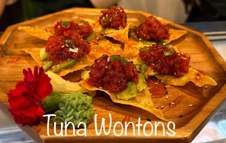 Tuna Wontons