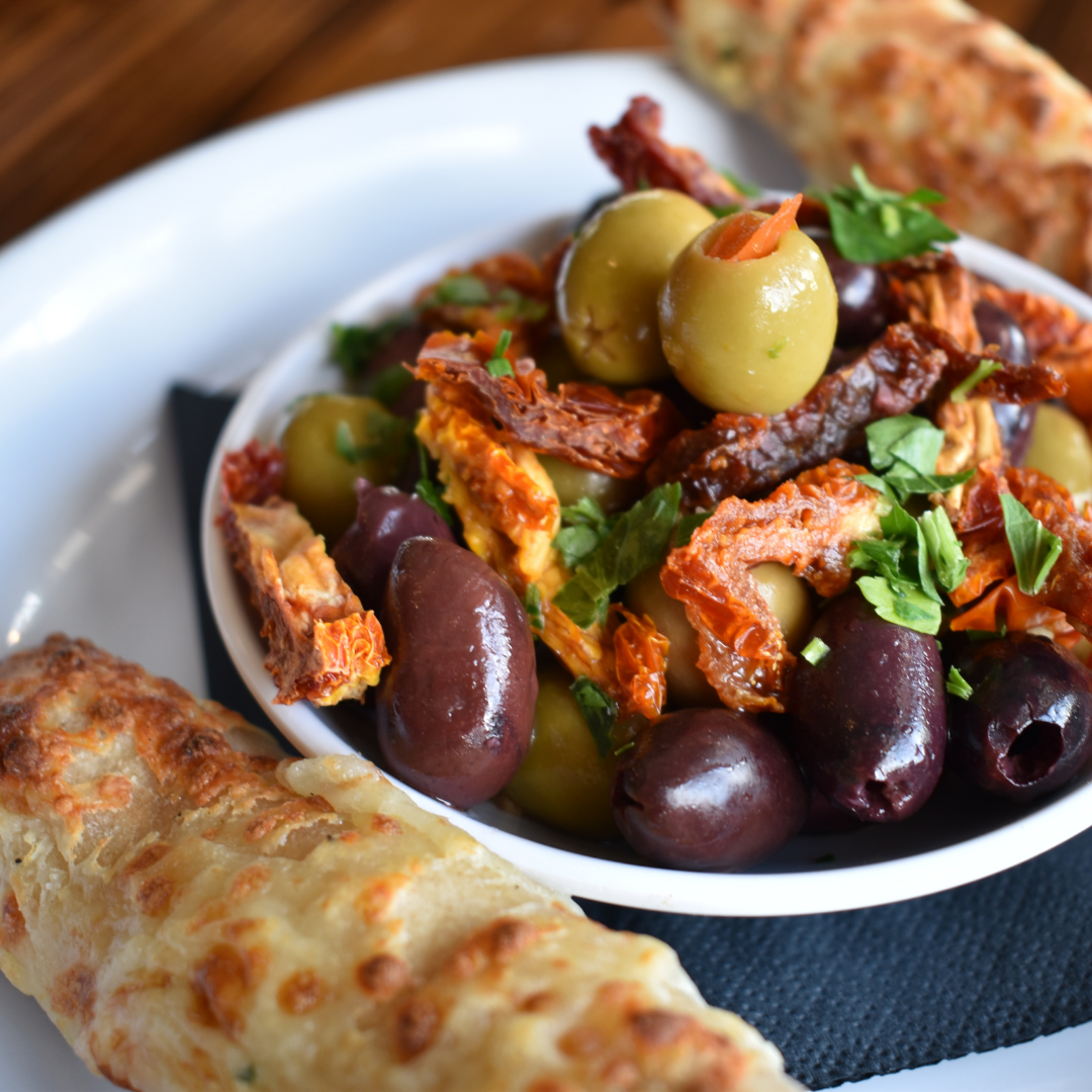 Warm Marinated Olives