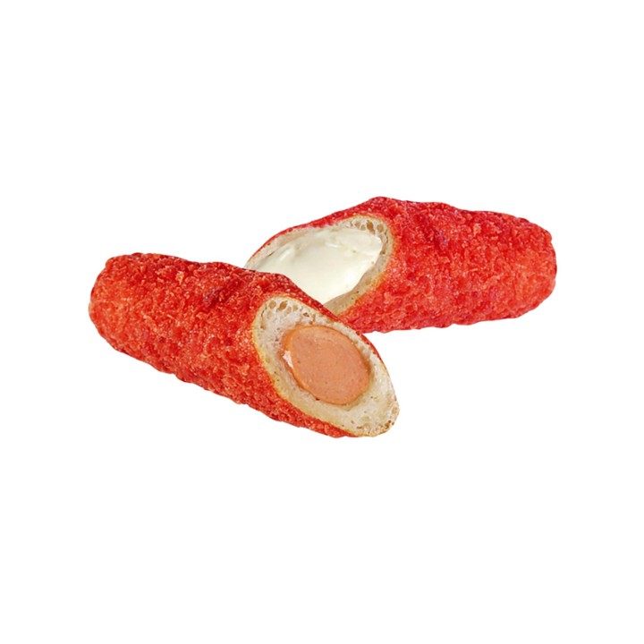 #8 Hot Cheetos Half & Half Dog