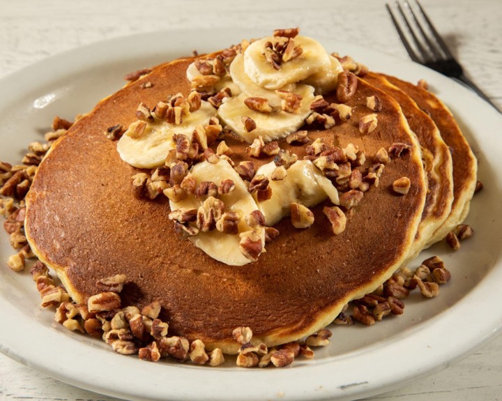 Banana Nut Pancakes (contains nuts)