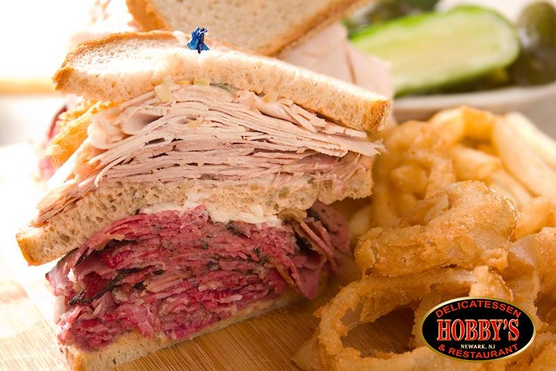 #1 Corned Beef, Pastrami and Turkey with Cole Slaw and Russian Dressing