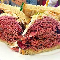 #5 Pastrami and corned beef with Cole Slaw and Russian Dressing