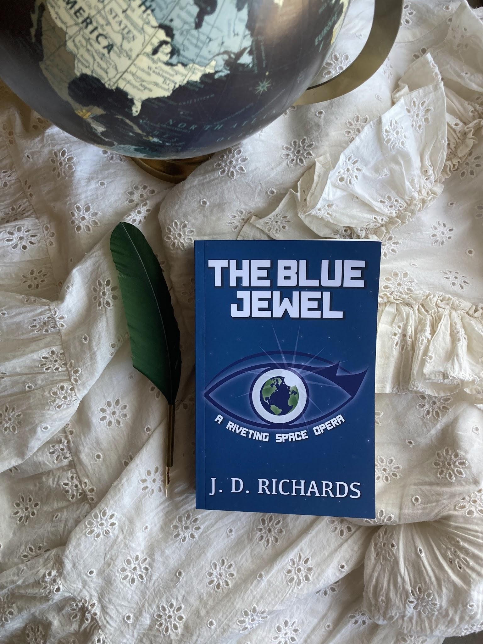 The Blue Jewel by J.D. Richards, illust. by Corina Richards