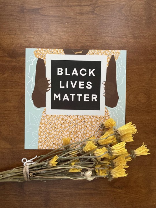 Black Lives Matter (framed)