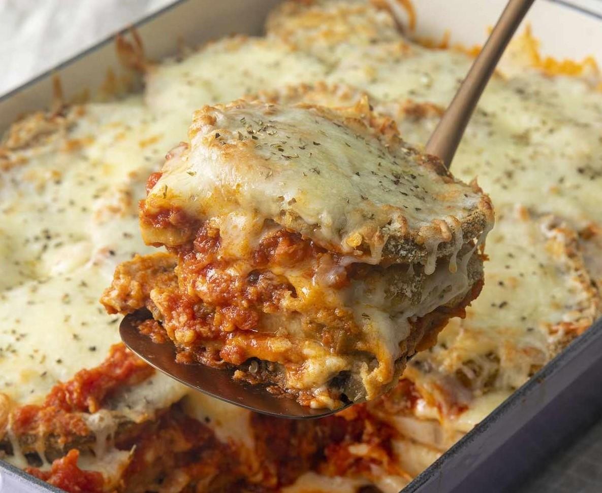 Eggplant Parmesan Catering Tray