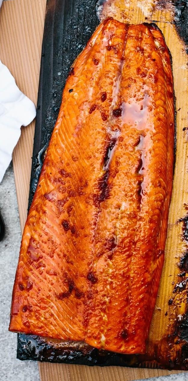 Maple Glazed Salmon Catering