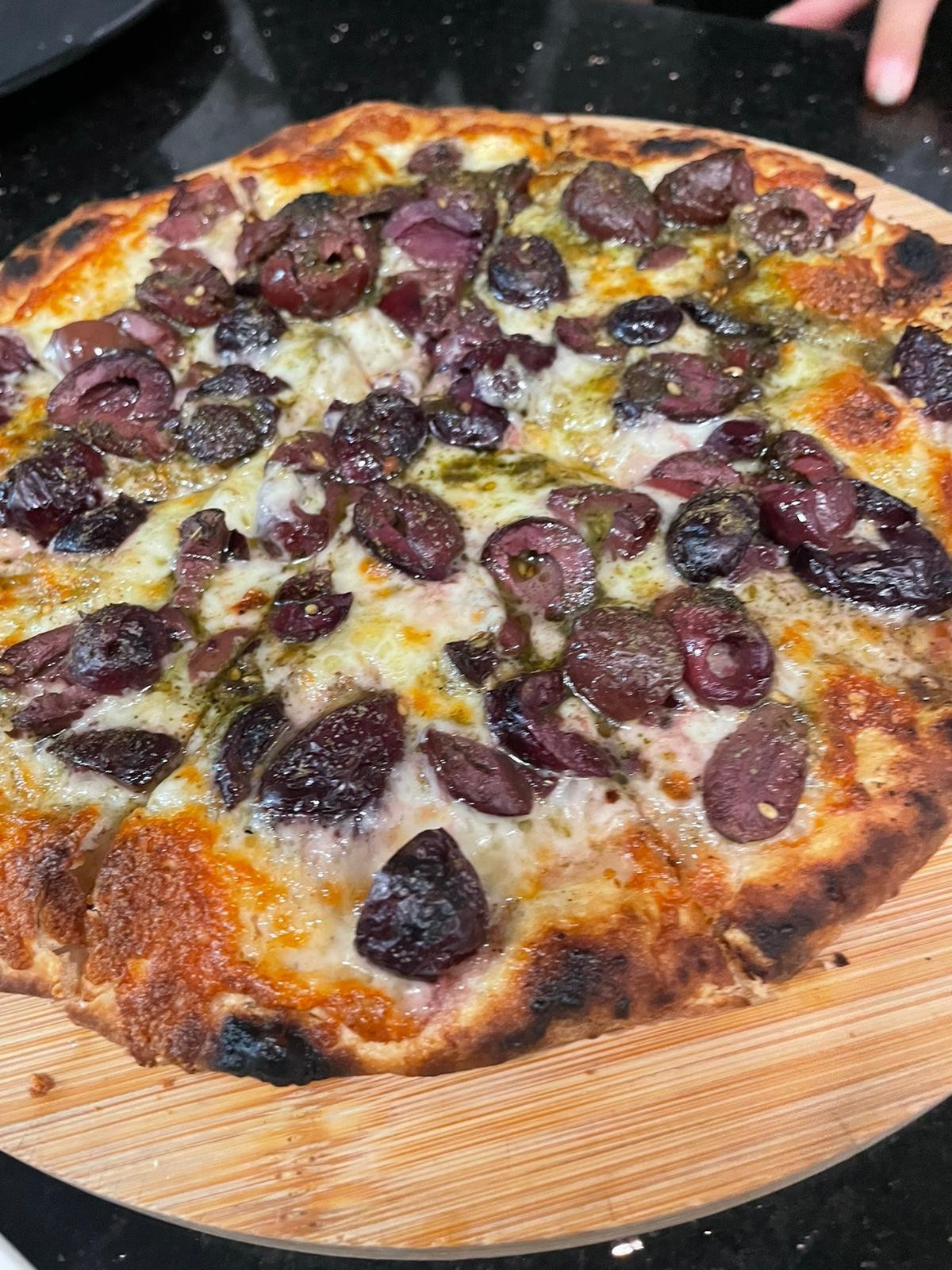 Olive Zaatar Pizza