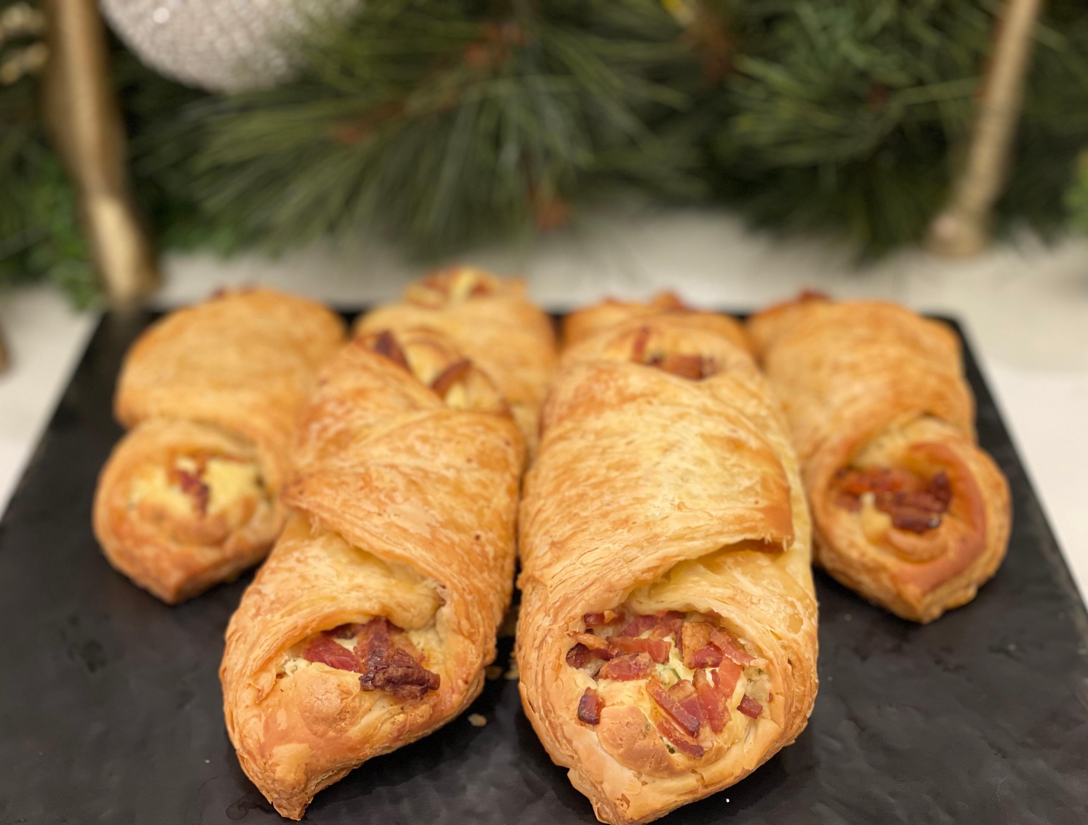Bacon and Cream Cheese Croissant