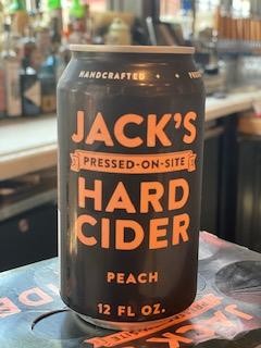 Jack's hard Cider "Peach"