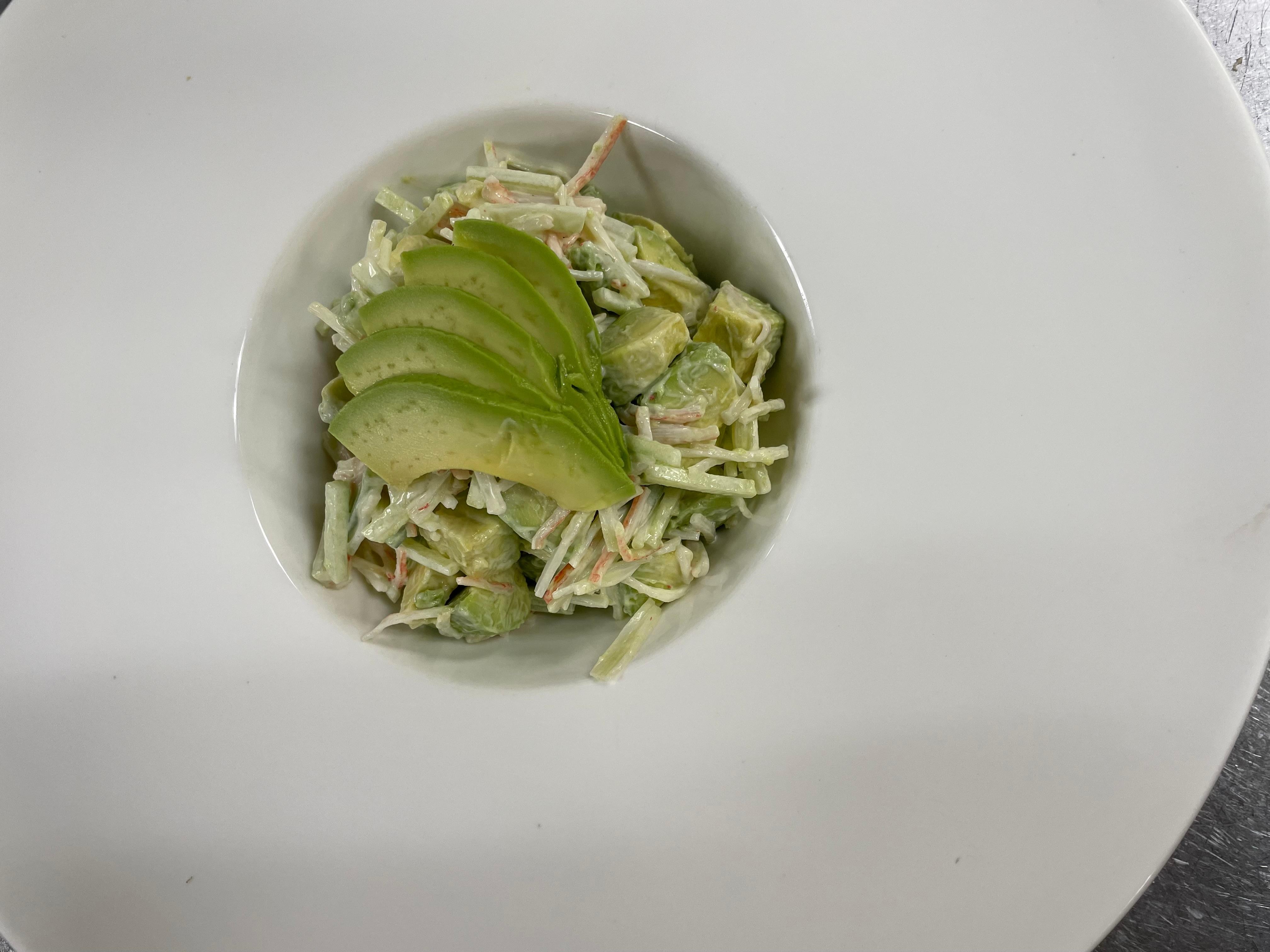Avocado & Crab Stick Salad