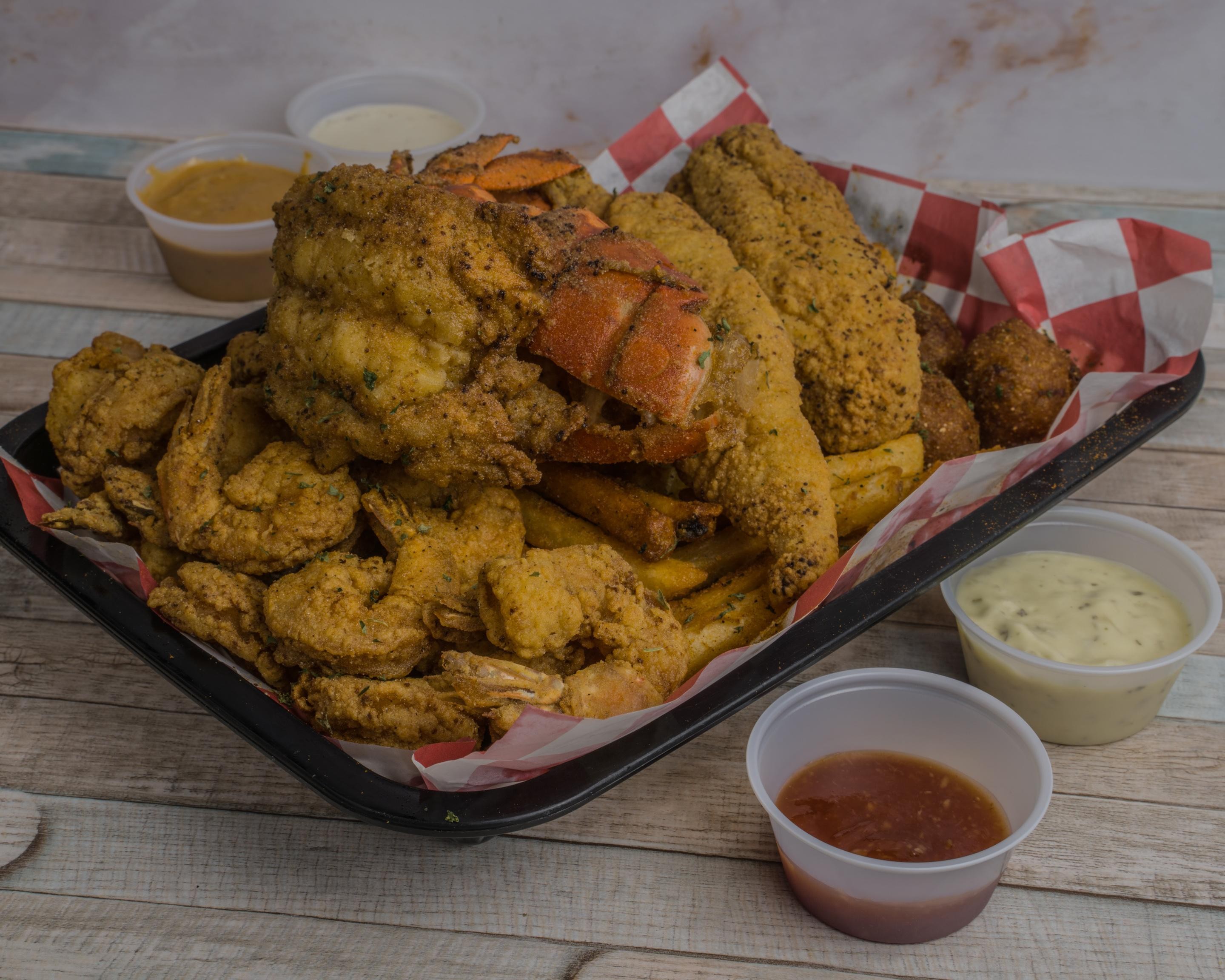 #10 Lobster, Fish & Shrimp Platter
