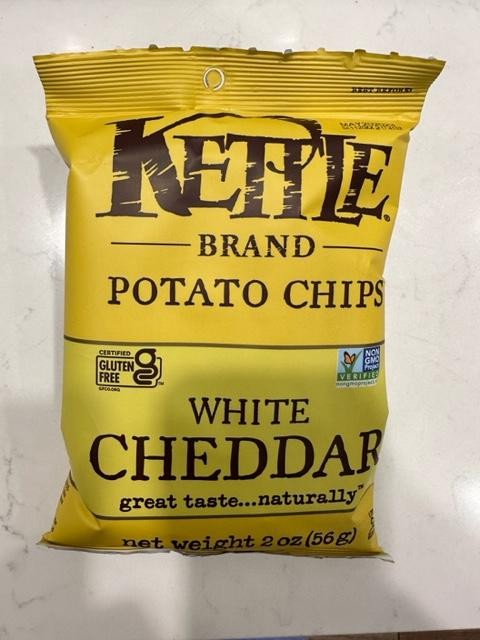 Kettle Chips White Cheddar