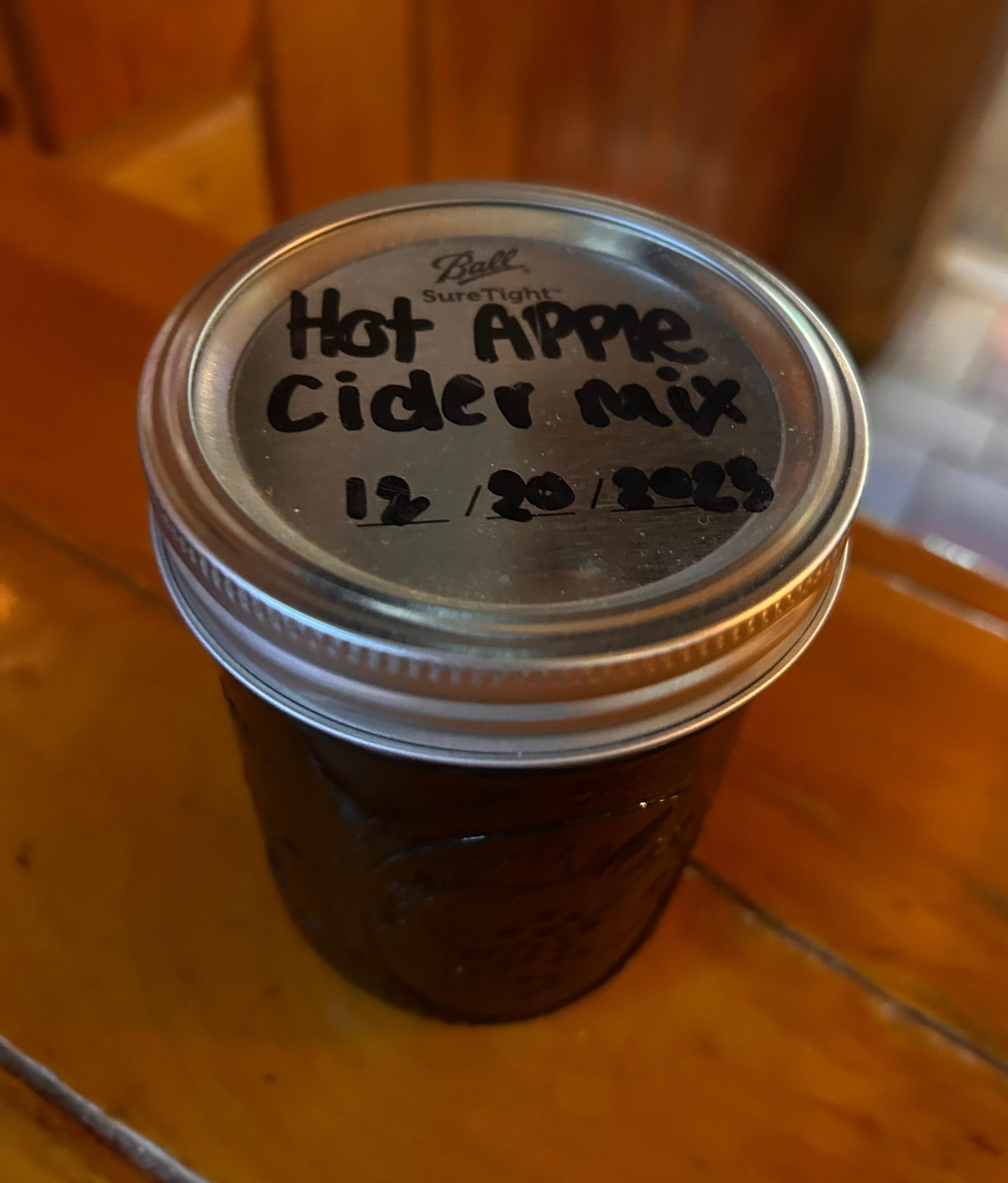 Hot Apple Cider Mix
