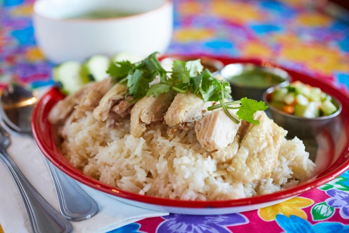 Kao Mon Gai (Steamed Chicken)