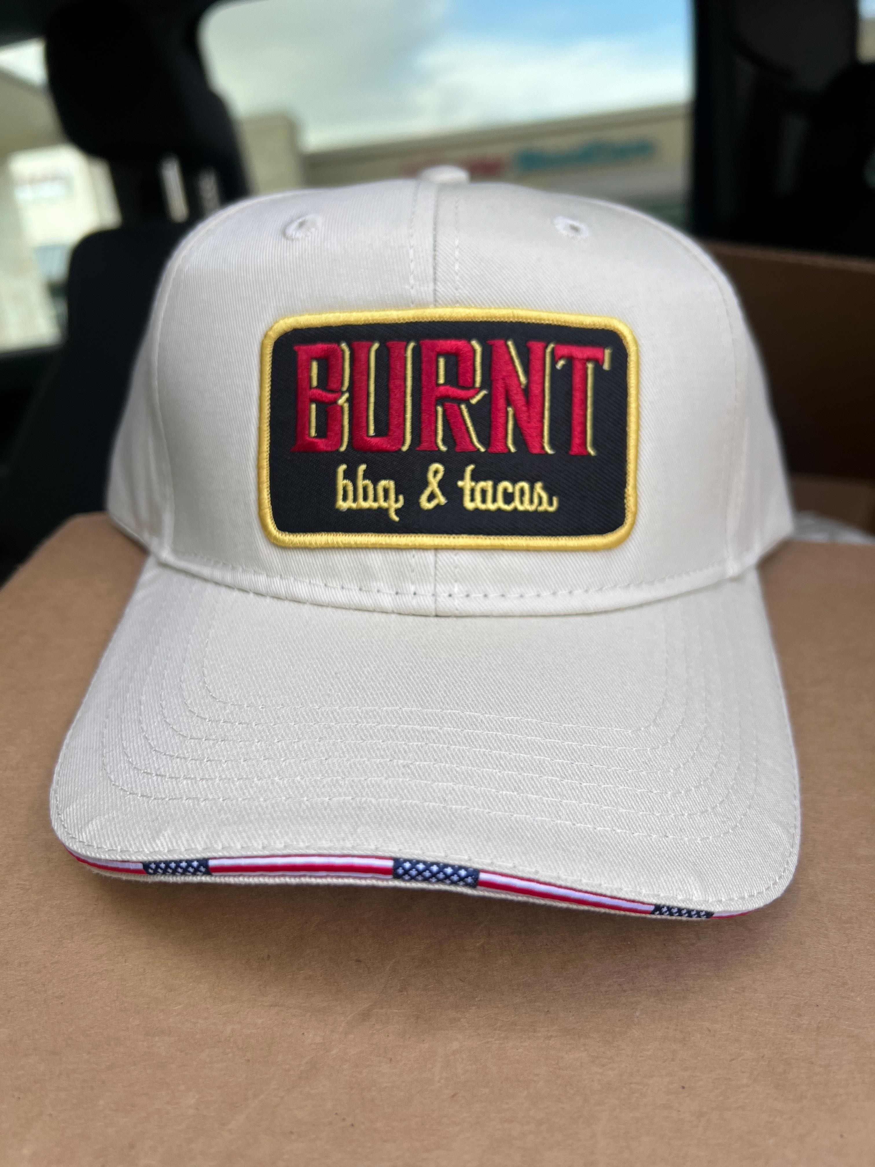 Burnt Hat (Oyster American Flag Cap)