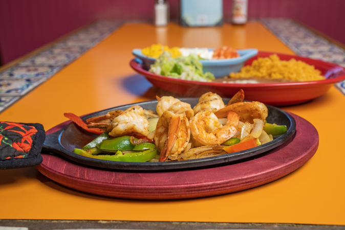 Shrimp Fajitas