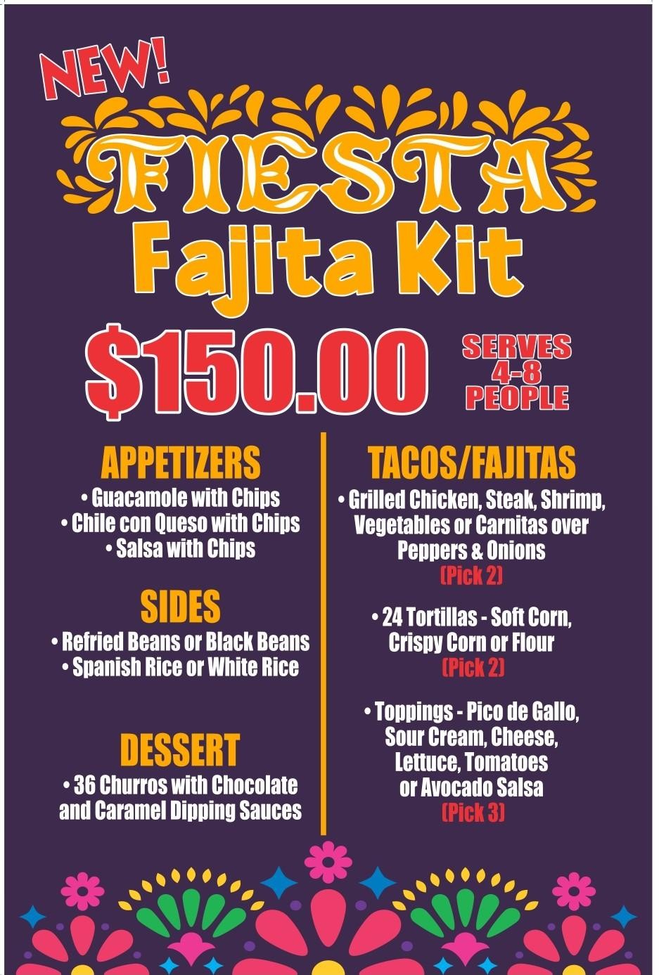 Fiesta Fajita Kit