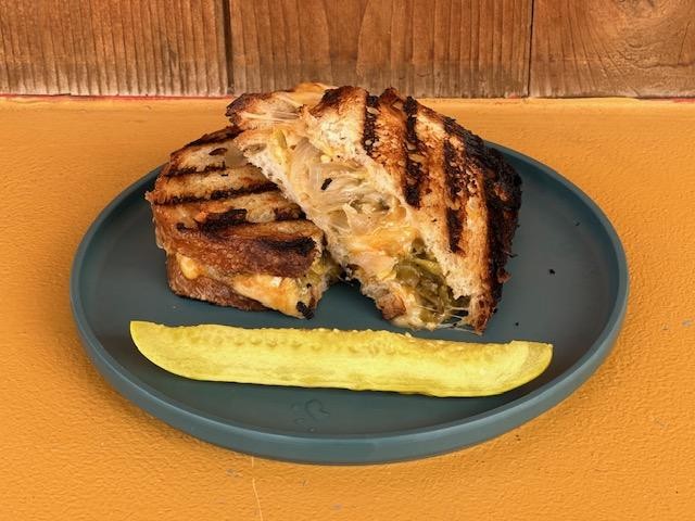 "French Onion" Grilled Cheese