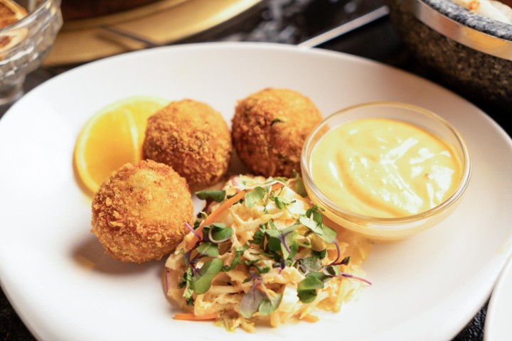 CRAB RANGOON CROQUETTES