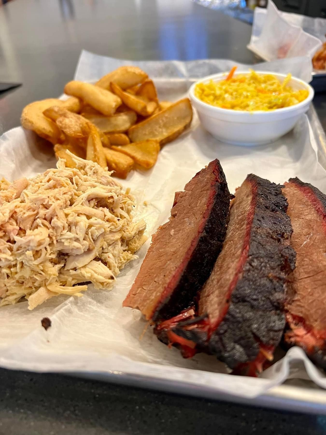 Two-Meat Combo Plate (2 sides)