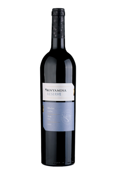 Binyamina Reserve Merlot - Red Wine from Israel - 750ml Bottle
