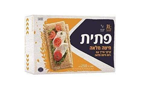 Patit Swedish Whole Wheat Cracker Flake Snack by Telma Kosher Israel 250g