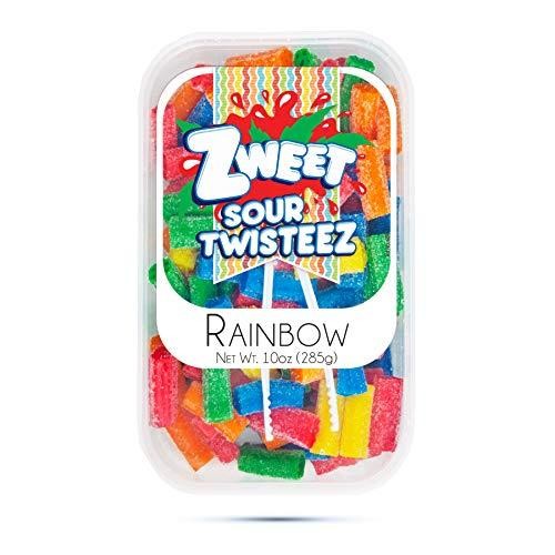 Sour Rainbow Twisteez | Zweet | 10 Oz
