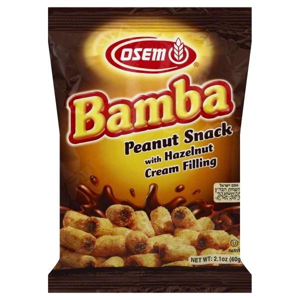 Bamba Hazelnut Cream Snack- 2.1 Oz- Pack of 18
