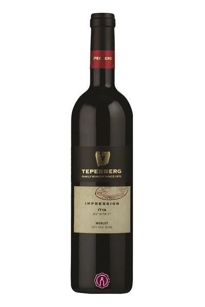 Teperberg Vision Merlot - Red Wine from Israel - 750ml Bottle