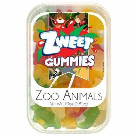 Gummy Zoo Animals | Zweet | 10 Oz